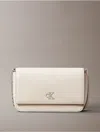 Calvin Klein Women's Archive Hardware Flap Crossbody Bag In Morn