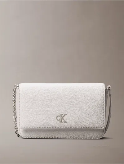 Calvin Klein Women's Archive Hardware Flap Crossbody Bag