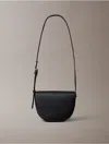 Calvin Klein Women's Archive Hardware Saddle Bag In Black