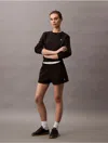 Calvin Klein Women's Archive Logo Fleece Shorts