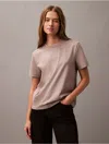 Calvin Klein Women's Archive Logo T-shirt In Cinder