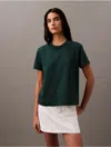 Calvin Klein Women's Archive Logo T-shirt In Ponderosa Pine