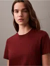 Calvin Klein Women's Archive Logo T-shirt In Rusted Root