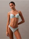 Calvin Klein Women's Attraction Thong In Ether
