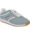 Calvin Klein Women's Avyenna Retro Lace-up Sneakers In Light Blue Denim
