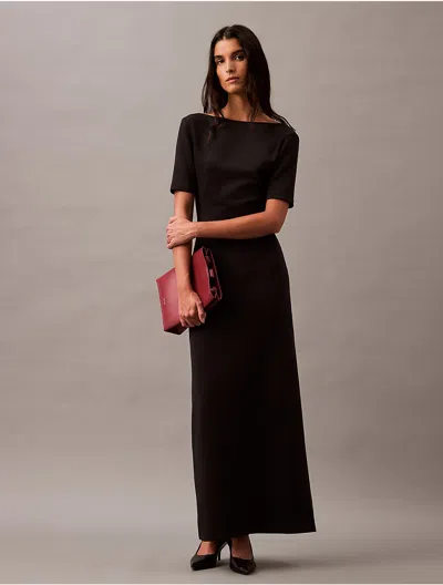 Calvin Klein Women's Backless Jersey Dress
