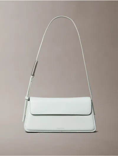 Calvin Klein Women's Belted Small Shoulder Bag In Agave/seaglass/military