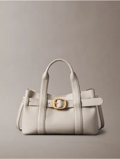 Calvin Klein Women's Belted Small Tote Bag In Purple