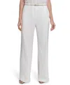 Calvin Klein Women's Belted Wide-leg Pants In White