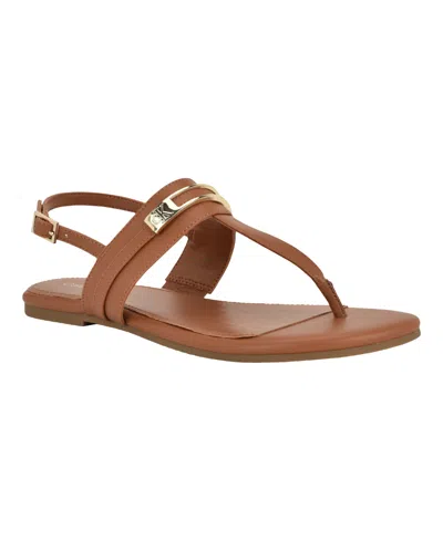 Calvin Klein Bettia Slingback Sandal In Brown