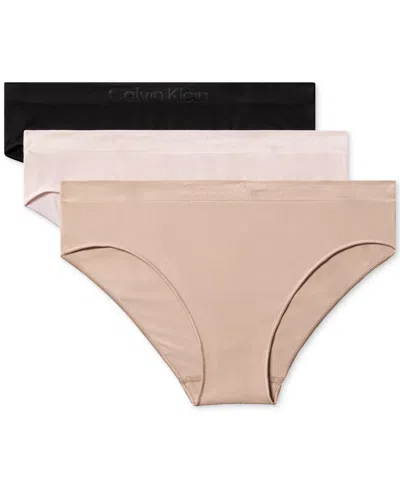 CALVIN KLEIN WOMEN'S BONDED FLEX 3-PACK BIKINI