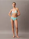 Calvin Klein Women's Bonded Flex Bikini In Beau Blue