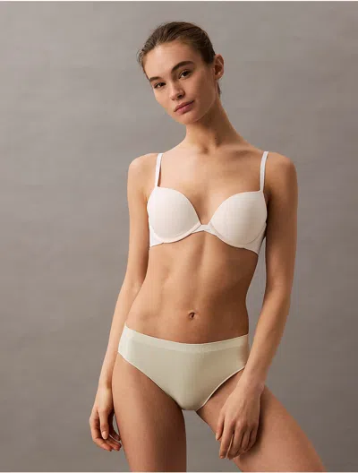 Calvin Klein Women's Bonded Flex Bikini In Celadon Tint