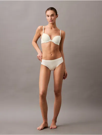 Calvin Klein Women's Bonded Flex Bikini In Glass Yellow