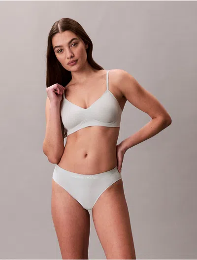 Calvin Klein Women's Bonded Flex Bikini In Gray