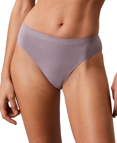 Calvin Klein Women's Bonded Flex Bikini Underwear Qd3960 In Purple