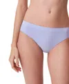 Calvin Klein Bonded Flex Mid Rise Thong In Saltwater