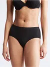 Calvin Klein Women's Bonded Flex Boyshort In Black