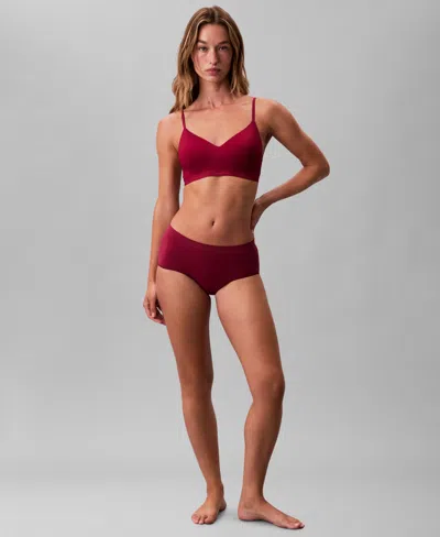 CALVIN KLEIN WOMEN'S BONDED FLEX BOYSHORT UNDERWEAR QD3961