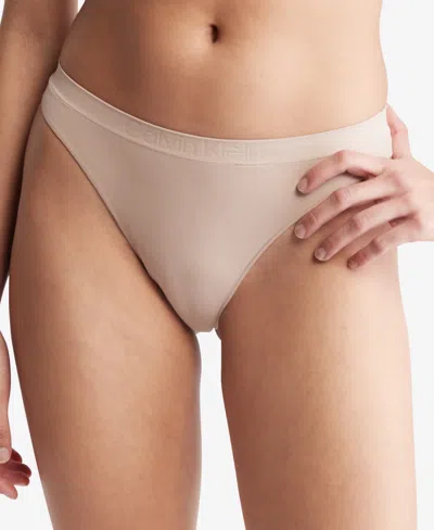 CALVIN KLEIN WOMEN'S BONDED FLEX THONG UNDERWEAR QD3958