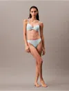 Calvin Klein Women's Bonded Flex Thong In Plein Air