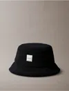 Calvin Klein Women's Boucle Bucket Hat In Black