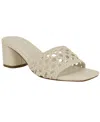 Calvin Klein Brianny Sandal In Ivory