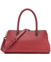 Calvin Klein Women's Brigette Mini Satchel Bag In Red