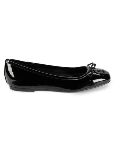 Calvin Klein Women's Bronte Bow Ballet Flats In Black