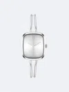Calvin Klein Women's Brushed Dial Bangle Watch In Silver