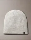Calvin Klein Women's Brushed Solid Beanie In History Heather