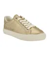 Calvin Klein Women's Camzy Lace-up Casual Sneakers In Gold Metallic