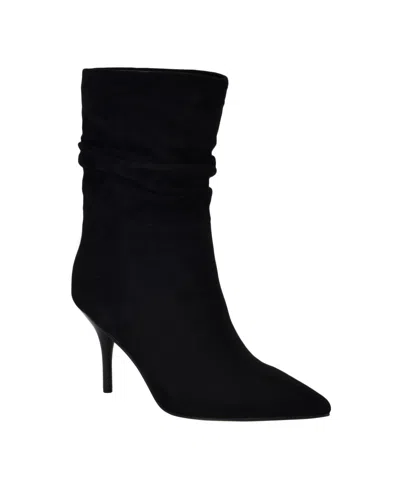 Calvin Klein Women's Cerine Stiletto Heel Dress Booties In Black/black