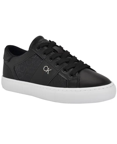 Calvin Klein Women's Charie Logo Lace-up Sneakers