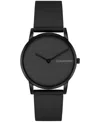 Calvin Klein Women's Ck Feel Black Stainless Steel Mesh Watch 30mm In Black