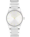 Calvin Klein Women's Minimalist Integrated Link Bracelet 32mm Watch In Lilac