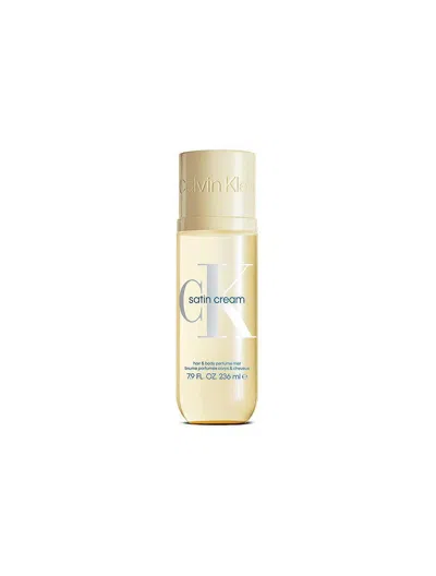 Calvin Klein Women's Ck Satin Cream Hair & Body Perfume Mist In Transparent