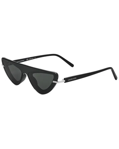 Calvin Klein Women's Cknyc1951s 57mm Sunglasses In Black