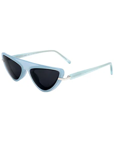 Calvin Klein Women's Cknyc1951s 57mm Sunglasses In Blue