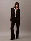 Calvin Klein Women's Classic Wool Gabardine Trouser