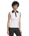 CALVIN KLEIN WOMEN'S COLORBLOCKED RIBBED SLEEVELESS SWEATER