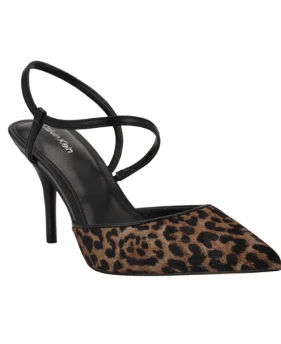 Calvin Klein Women's Cordera Strappy Stiletto Pumps
