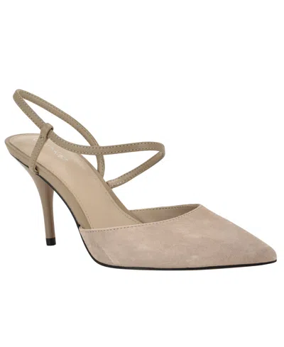 Calvin Klein Women's Cordera Strappy Stiletto Pumps In Brown