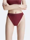 Calvin Klein Women's Core Tonal High Waist Bikini Bottom