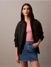 Calvin Klein Women's Cotton Contour Rib T-shirt In Dusty Rose