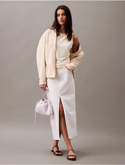 Calvin Klein Women's Cotton Jersey Muscle Tank Top In Neutral