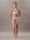 Calvin Klein Women's Cotton Modal Stretch Rib Boyshort