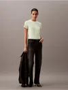 Calvin Klein Women's Cotton Silk Tee