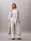 Calvin Klein Women's Cotton Stretch Pleated Chino Trouser