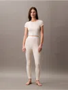 Calvin Klein Women's Cotton Stretch Rib Leggings